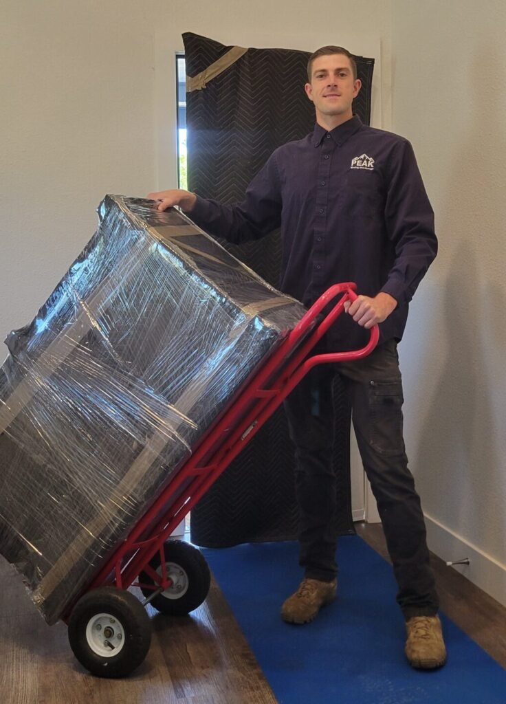 Mover using a dolly